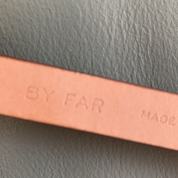 By Far NWT Authentic Kat Semi Patent Leather Belt - Picture 4 of 7